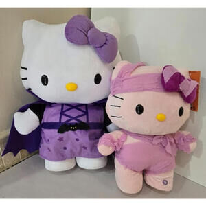 2024 Hello Kitty CVS Witch Vampire Halloween Greeter And Mummy Side Stepper NWT
